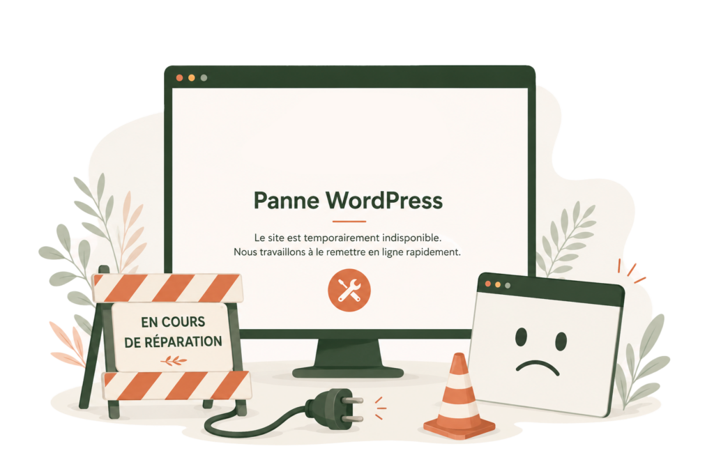 Maintenance et dépannage de site wordpress dans la Drôme